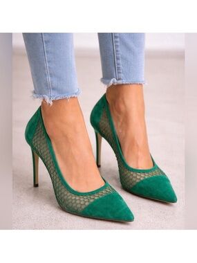 slim fit dress slacks Lyon Lace-Up Leather Oxford Heels main image 1